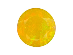 Ethiopian Canary Opal 8mm Round 1.19ct