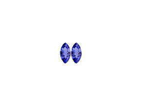 Tanzanite 8x4mm Marquise Matched Pair 0.80ctw
