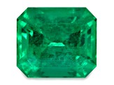 Panjshir Valley Emerald 12.0x10.6mm Emerald Cut 7.11ct