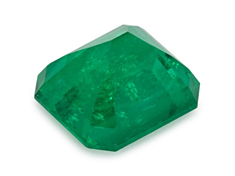 Panjshir Valley Emerald 12.0x10.6mm Emerald Cut 7.11ct
