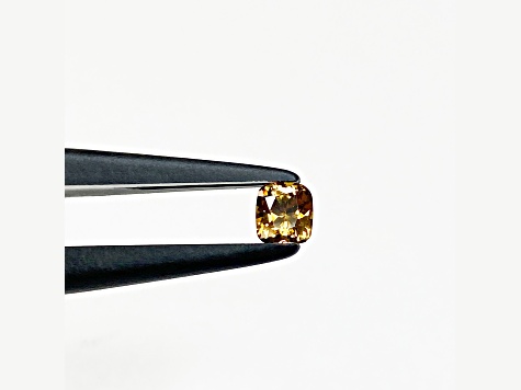 Unheated Conac Sapphire 5.3x4.9mm Cushion 0.80ct