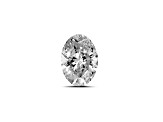 3.00ct Oval White Lab-Grown Diamond E Color VS-1 Clarity IGI Certified