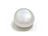 Natural Tennessee Freshwater Silver Pearl 9.2x8.9mm Button 3.87ct