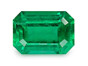Panjshir Valley Emerald 7.1x5.0mm Emerald Cut 0.91ct