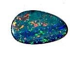 Opal on Ironstone 16x10mm Free-Form Doublet 3.42ct