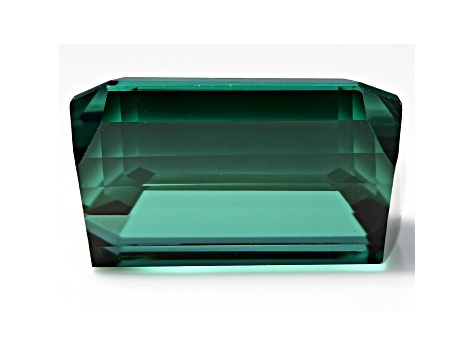 Green Tourmaline 12.5x10.5mm Emerald Cut 8.31ct