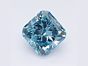 1.03ct Vivid Blue Radiant Cut Lab-Grown Diamond SI2 Clarity IGI Certified