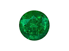 Zambian Emerald 6.5mm Round 1.21ct