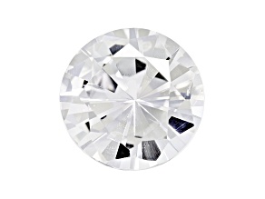 White Sapphire Loose Gemstone Unheated 12mm Round 6.74ct