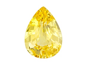 Yellow Sapphire 10.4x7.5mm Pear Shape 2.47ct