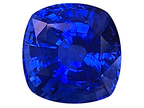 Sapphire Loose Gemstone 10.64x10.64mm Cushion 7.6ct