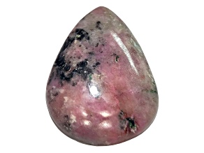 Pink Chalcedony 33.12x23.57mm Pear Shape Cabochon 41.60ct