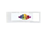 Sapphire Rainbow Color Suite 2.6mm Princess Cut Set of 16 1.93ctw