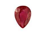 Ruby 7x5mm Pear Shape 0.95ct