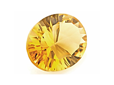 Citrine 10x8mm Oval Concave Cut 2.26ct
