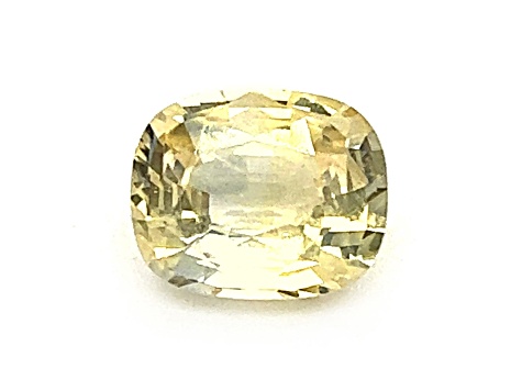 Yellow Sapphire Loose Gemstone Unheated 10.06x7.54mm Rectangular Octagonal 5.16ct