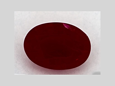 Ruby 6.75x4.8mm Oval 0.83ct