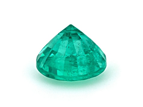 Zambian Emerald 5.6mm Round 0.72ct
