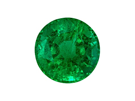 Zambian Emerald 6.5mm Round 1.06ct