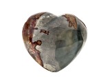 Polychrome Jasper Heart 4.75x4.5in