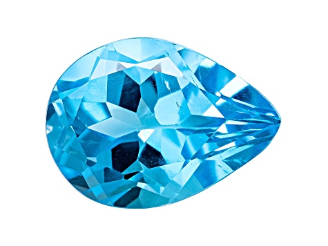 Swiss Blue Topaz 18x13mm Pear Shape 14.00ct