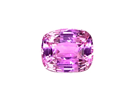 Pink Sapphire 8.7x7.4mm Cushion 3.12ct
