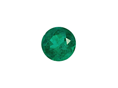 Zambian Emerald 6.5mm Round 1.17ct