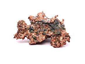 American Copper with Calcite 11.5x8cm Specimen