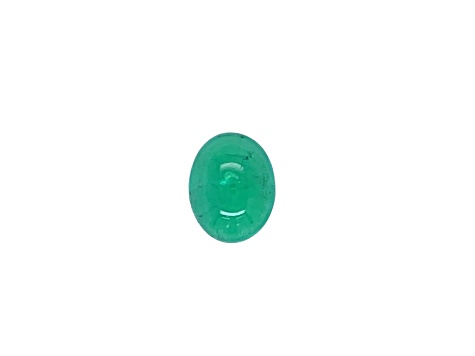 Zambian Emerald 9.96x7.91mm Oval Cabochon 2.77ct