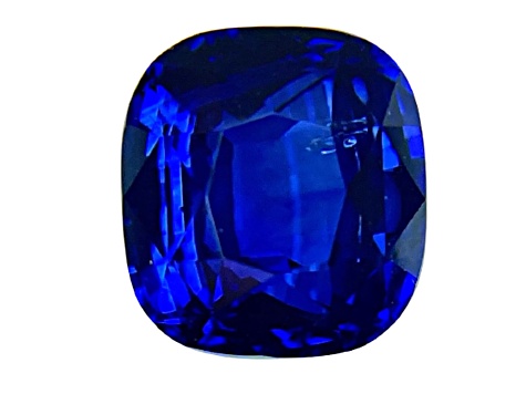 Sapphire Loose Gemstone 10.1x9.3mm Cushion 6.03ct