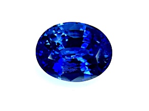 Sapphire Loose Gemstone 10.4x8.17mm Oval 4.11ct