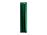 Bluish Green Tourmaline 32x7.2mm Emerald Cut 13.89ct