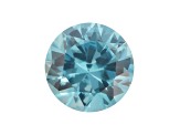 Blue Zircon 6mm Round 1.20ct