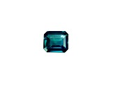 Green Sapphire Loose Gemstone Unheated 8.7x7.7mm Emerald Cut 3.04ct