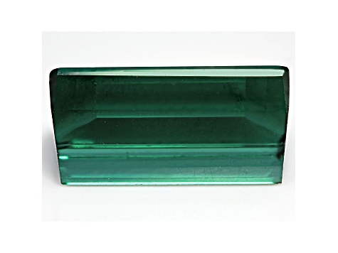 Green Tourmaline 12.4x9.4mm Emerald Cut 6.08ct