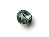 Teal Sapphire 6.3x5.0mm Oval 1.12ct