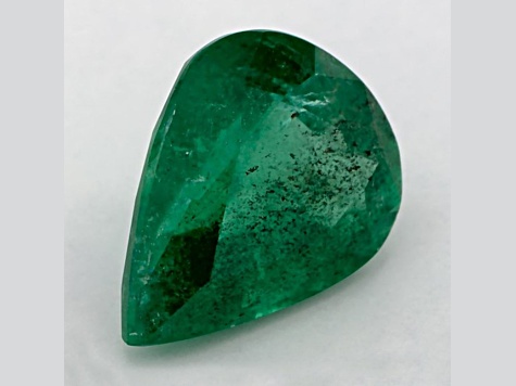 Zambian Emerald 12.11x9.31mm Pear Shape 3.54ct