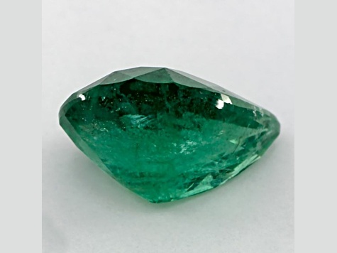Zambian Emerald 12.11x9.31mm Pear Shape 3.54ct