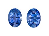 Sapphire 6.9x4.9mm Oval Matched Pair 1.76ctw