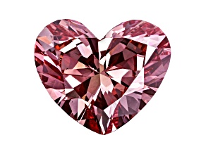 2.63ct Vivid Pink Heart Shape Lab-Grown Diamond VS2 Clarity IGI Certified