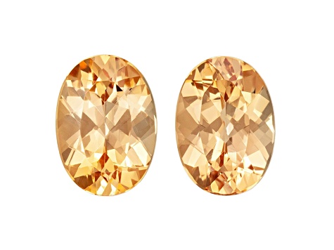 Precious Topaz 7x5mm Oval Matched Pair 1.87ctw