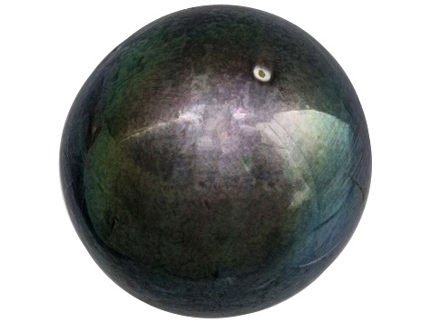 Cultured Tahitian Pearl 15.7mm Round Peacock