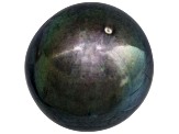 Cultured Tahitian Pearl 15.7mm Round Peacock