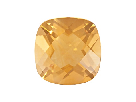 Citrine 7mm Checkerboard Cushion 1.35ct