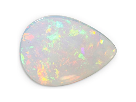 Ethiopian Opal 20.45x14.78mm Pear Shape Cabochon 10.73ct