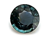Teal Sapphire Unheated 6.2mm Round 1.33ct