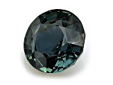 Teal Sapphire Unheated 6.2mm Round 1.33ct