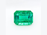 Zambian Emerald 6.5x4.7mm Emerald Cut 0.75ct