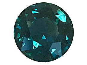 Green Sapphire Loose Gemstone 8mm Round 3.05ct