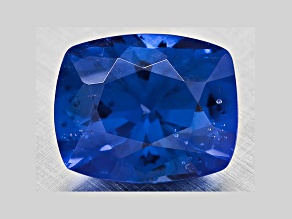 Blue Spinel 7.5x6.2mm Cushion 1.51ct